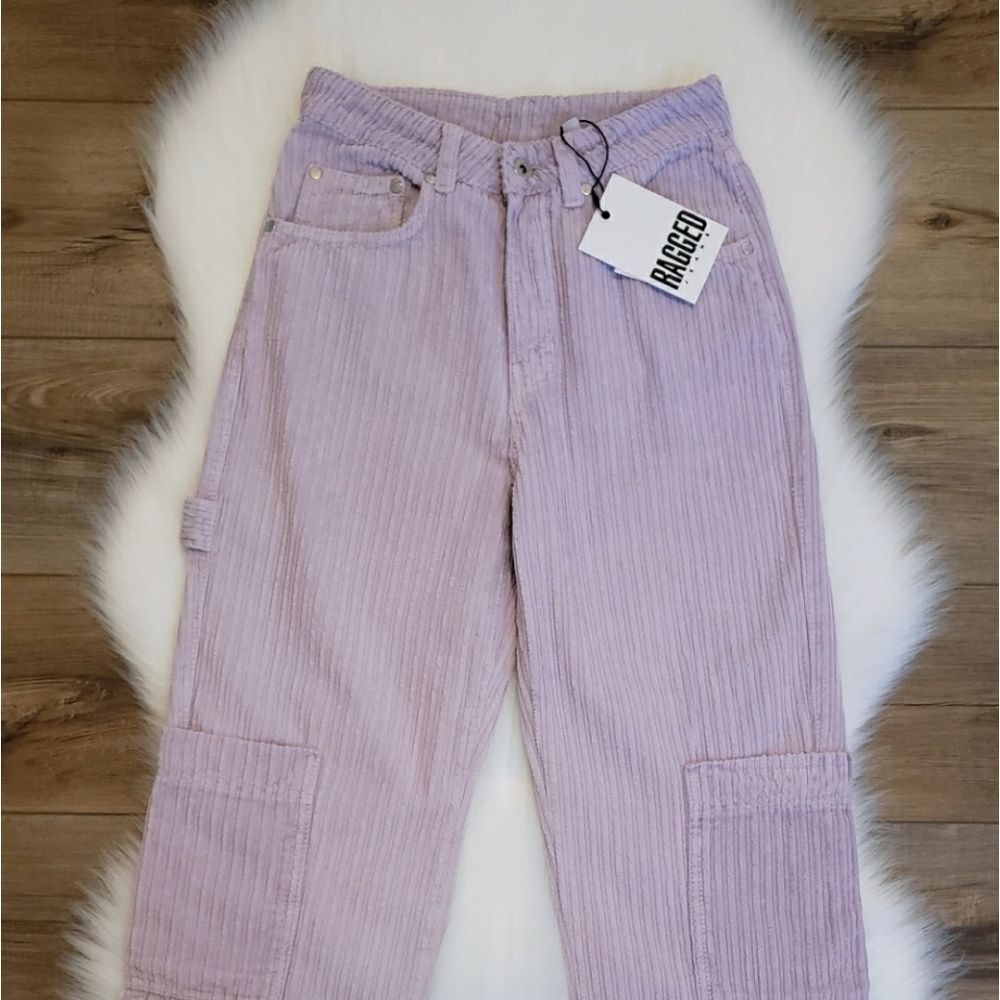 The Ragged Priest Unreal Combat Corduroy Jeans Size 24 NWT - Picture 7 of 13